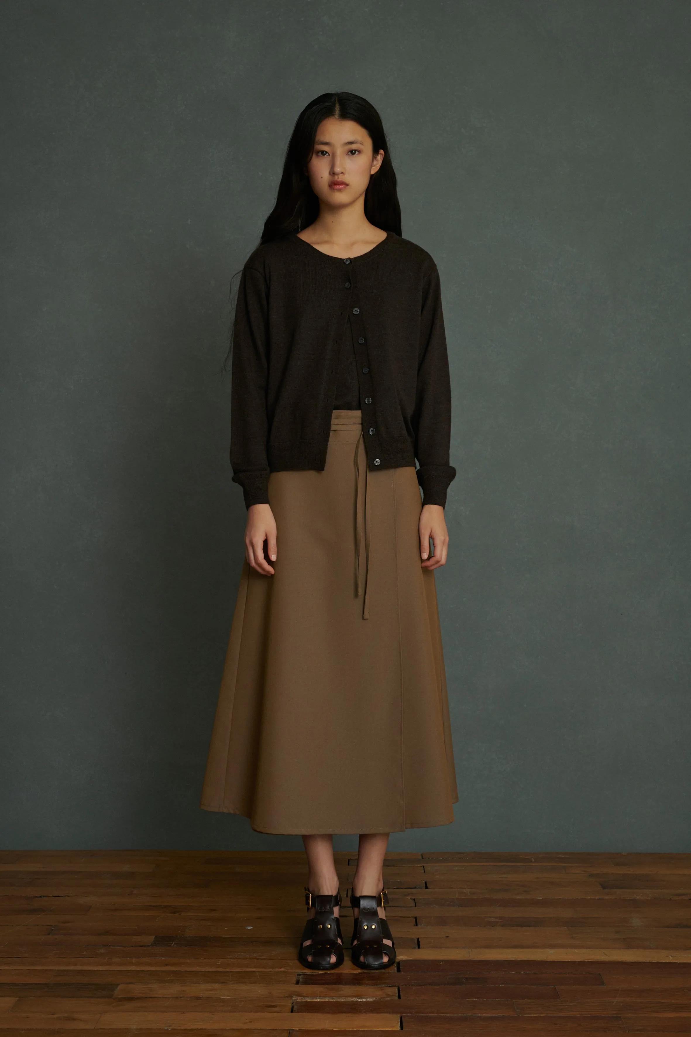 CARDIGAN TITA MARRON sold by soeur product image thumbnail 3