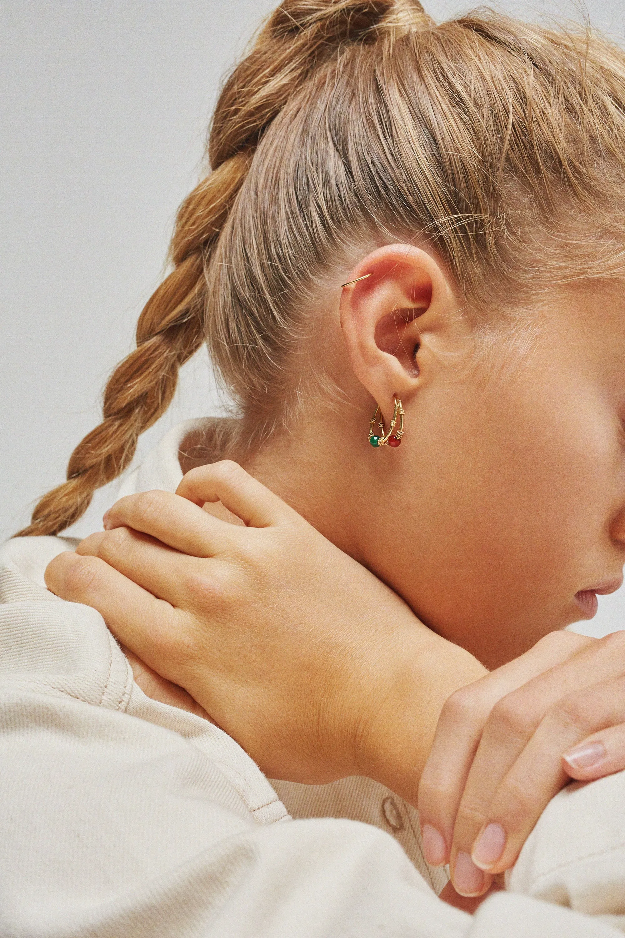Boucles d'oreilles ZINC VERT sold by soeur product image thumbnail 3