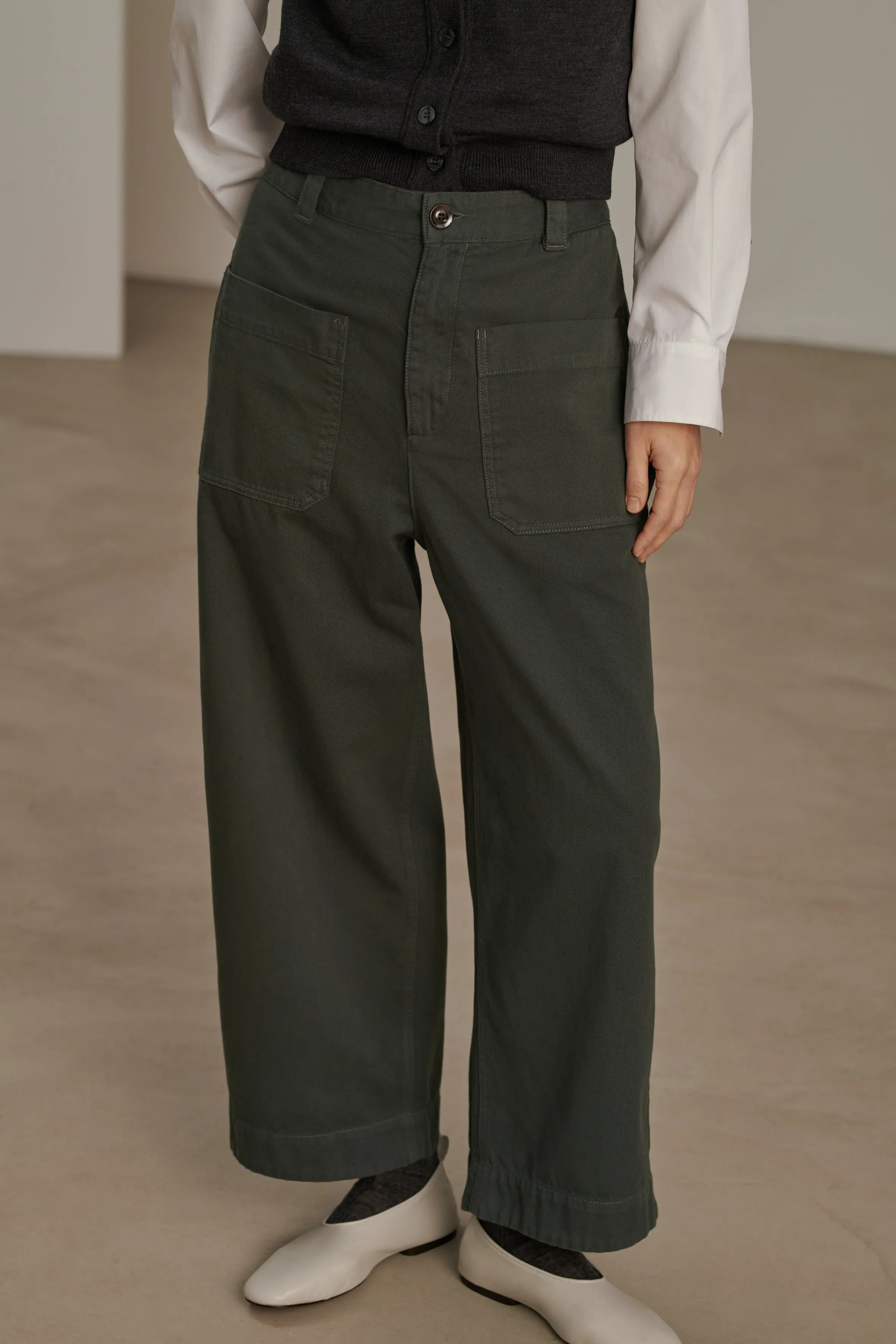 PANTALON BOY VERT sold by soeur product image thumbnail 3