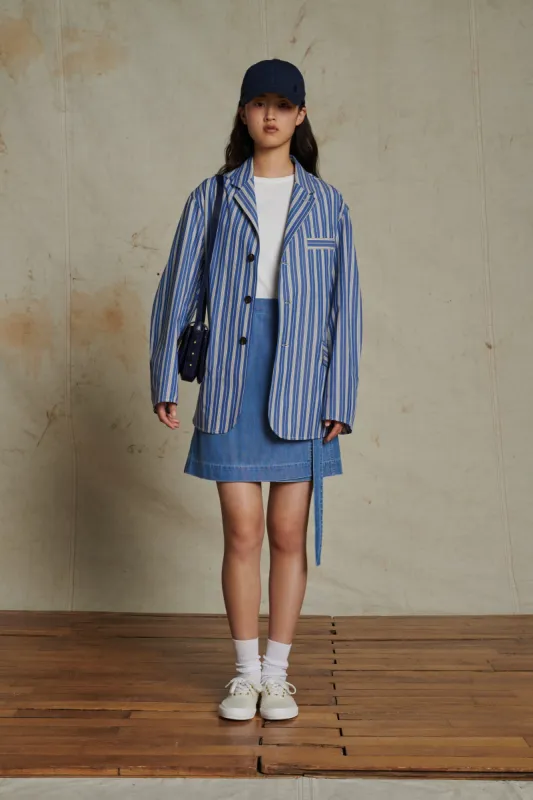 VESTE AUGUSTINE BLEUE sold by soeur