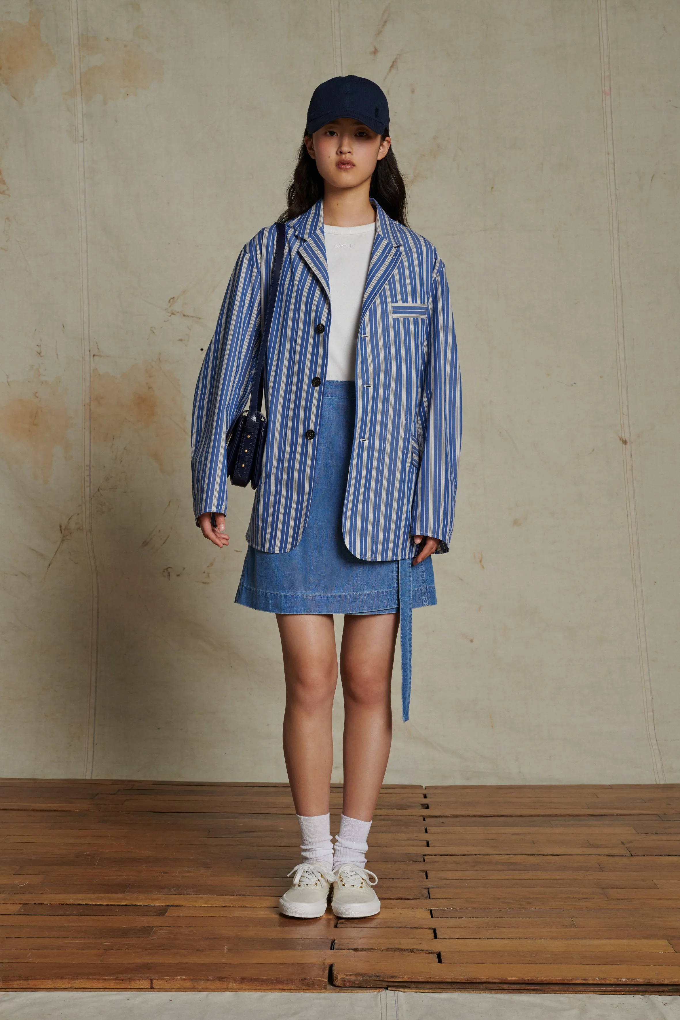 VESTE AUGUSTINE BLEUE sold by soeur