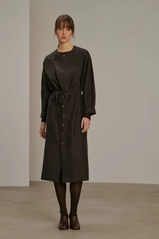 ROBE CASSANDRE GRISE sold by soeur