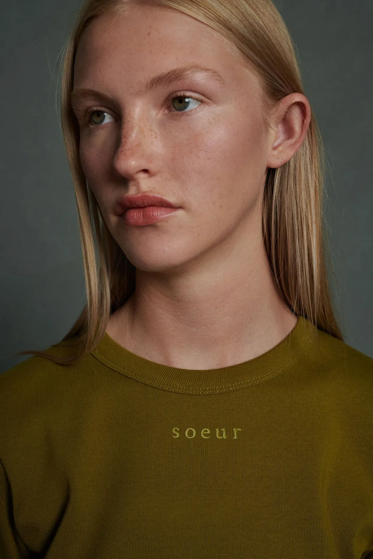 TEE-SHIRT ARISTIDE KAKI sold by soeur product image thumbnail 2