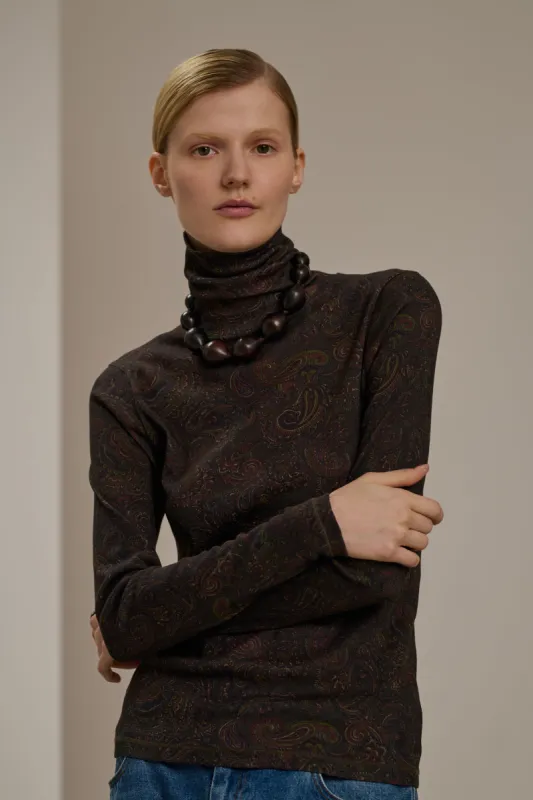 TEE-SHIRT BADIA  MARRON made by soeur