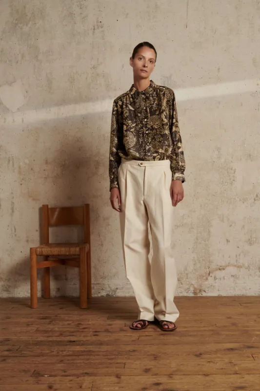 PANTALON SULPICE ECRU sold by soeur