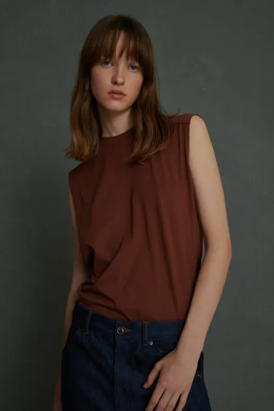 TEE-SHIRT APOLLINE MARRON sold by soeur