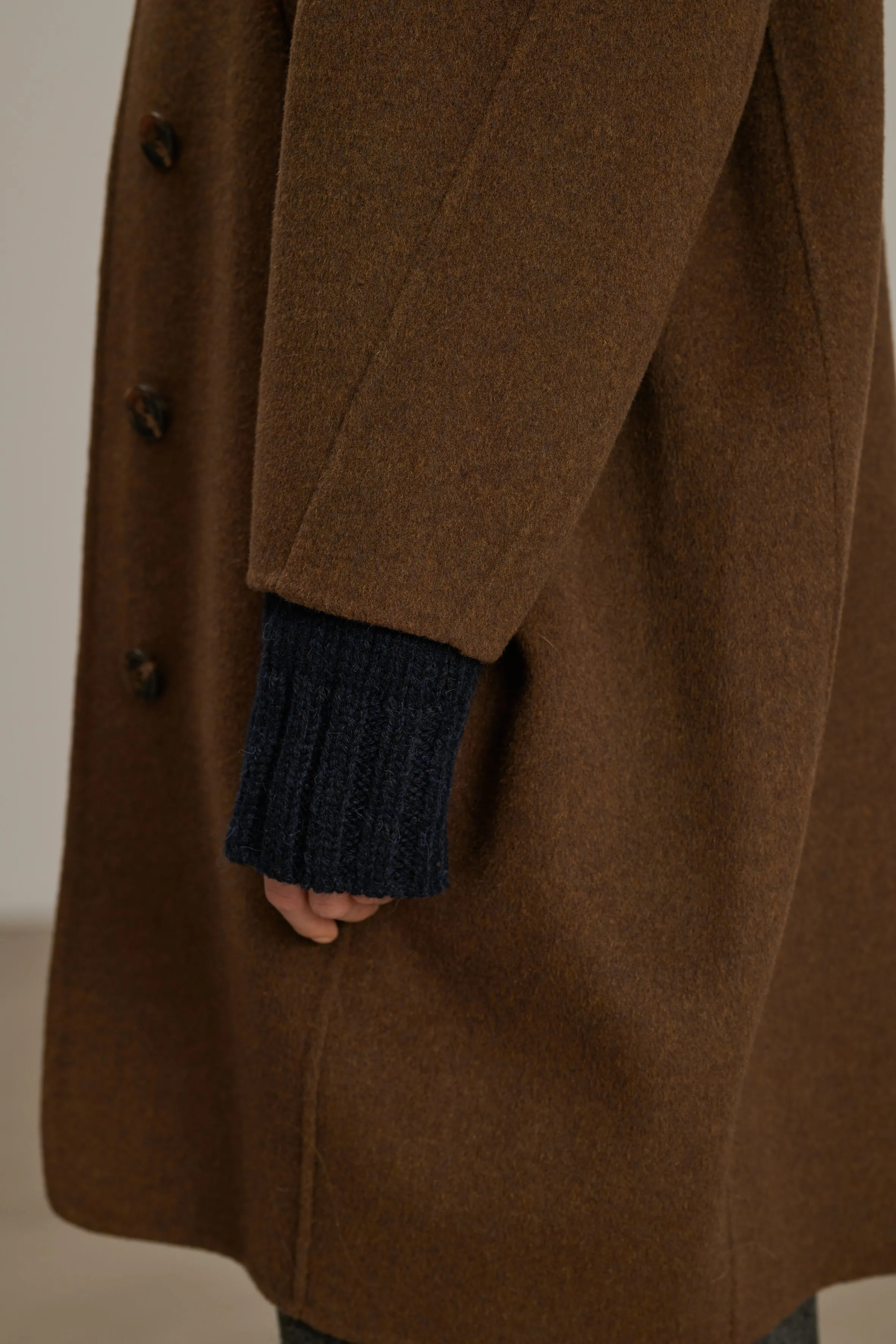 MANTEAU BEAULIEU MARRON sold by soeur product image thumbnail 4