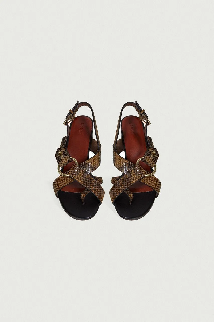 SANDALES FLORENTINE PYTHON sold by soeur product image thumbnail 3