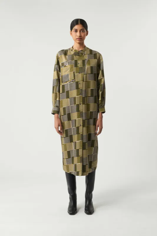 ROBE PHILOMENE KAKI sold by soeur