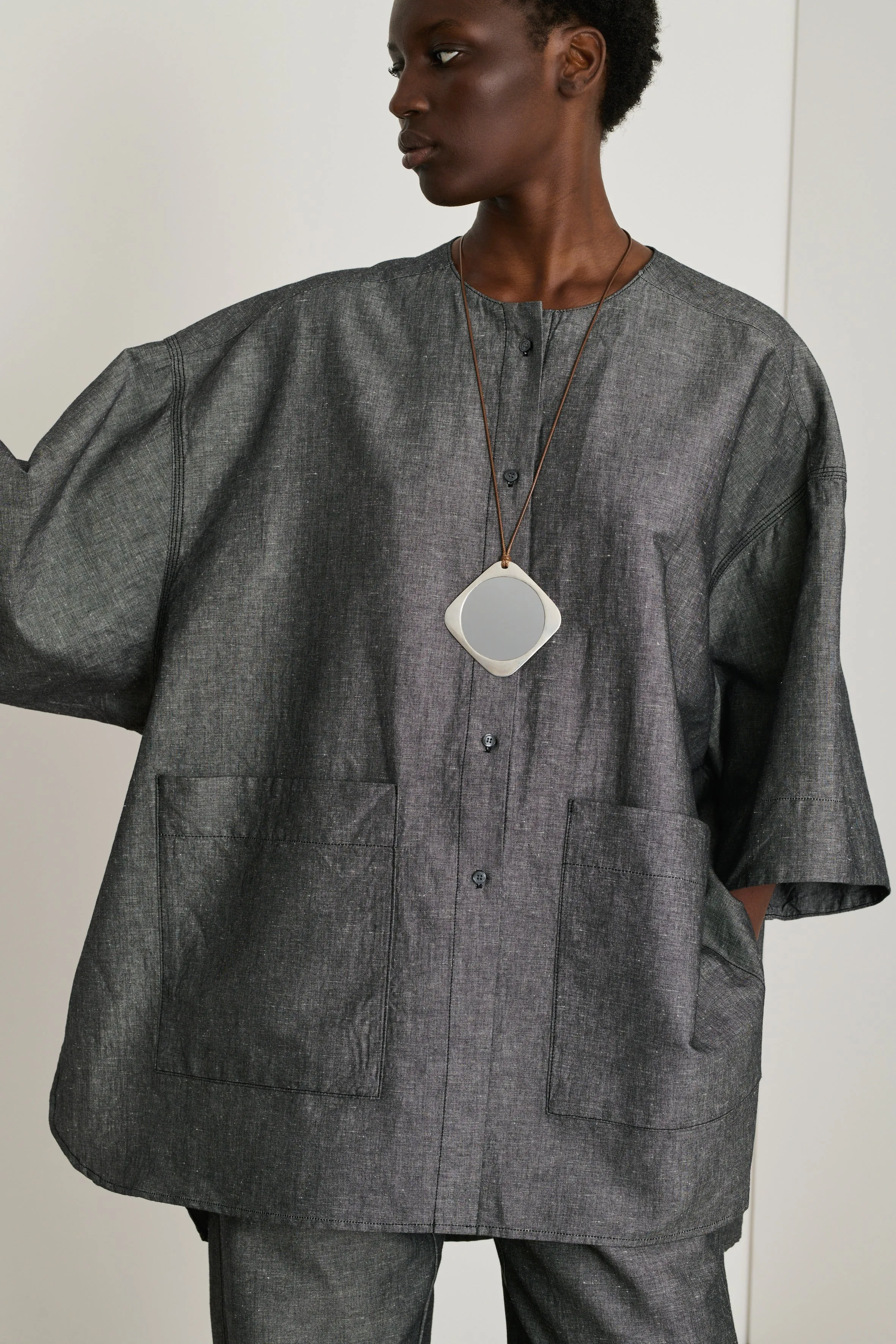 BLOUSE DIVA GRISE sold by soeur product image thumbnail 3