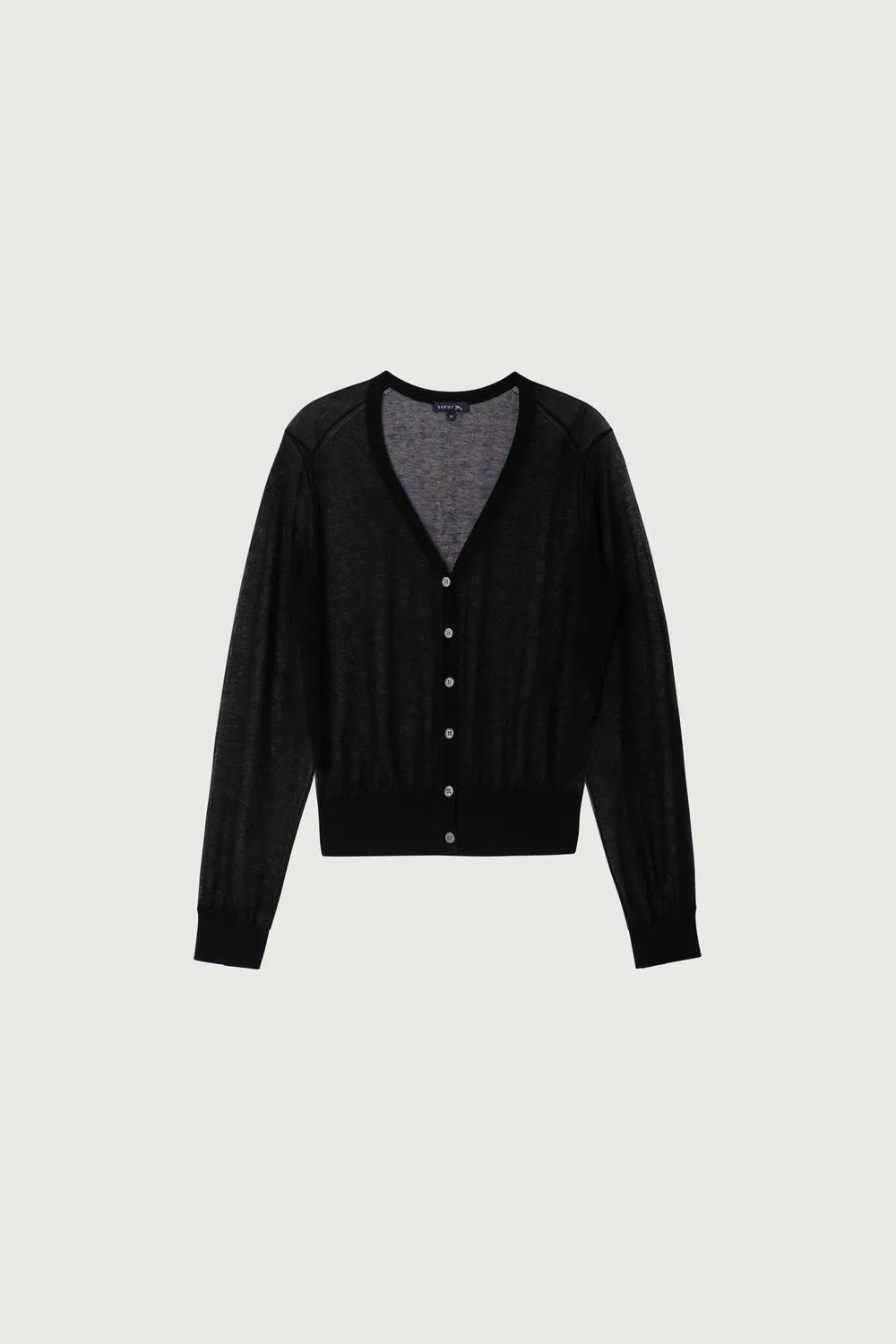CARDIGAN ETRETAT NOIR sold by soeur product image thumbnail 5