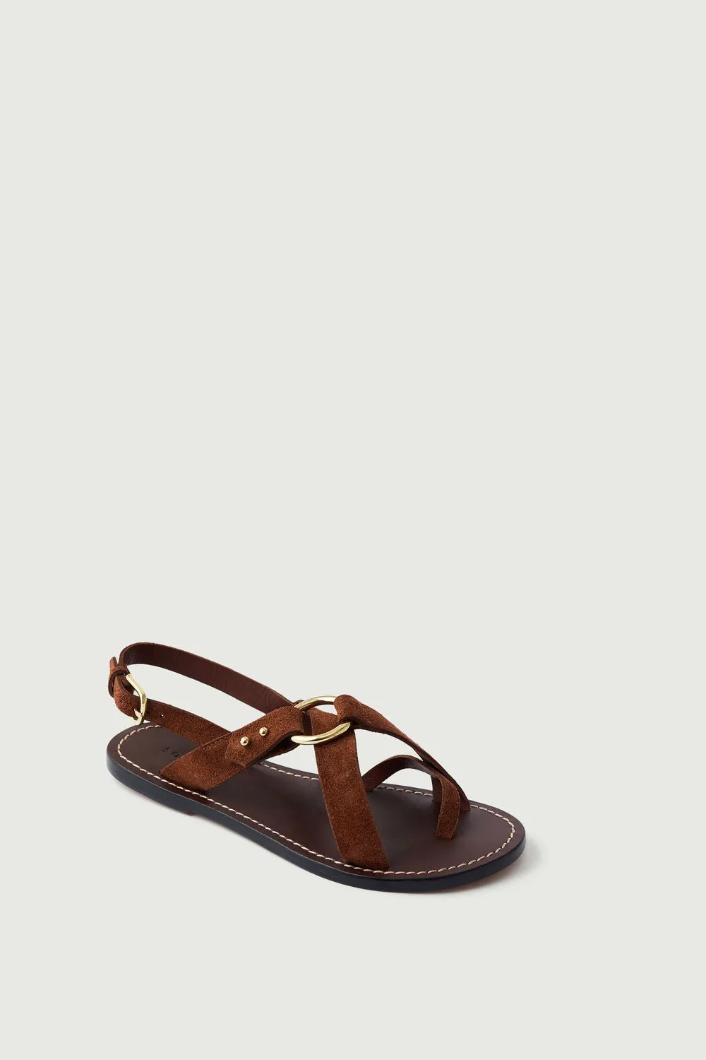 SANDALES FLORENCE MARRON sold by soeur