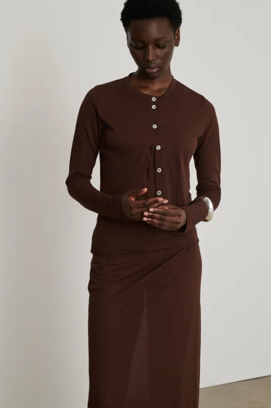 TEE-SHIRT BARBARA MARRON sold by soeur