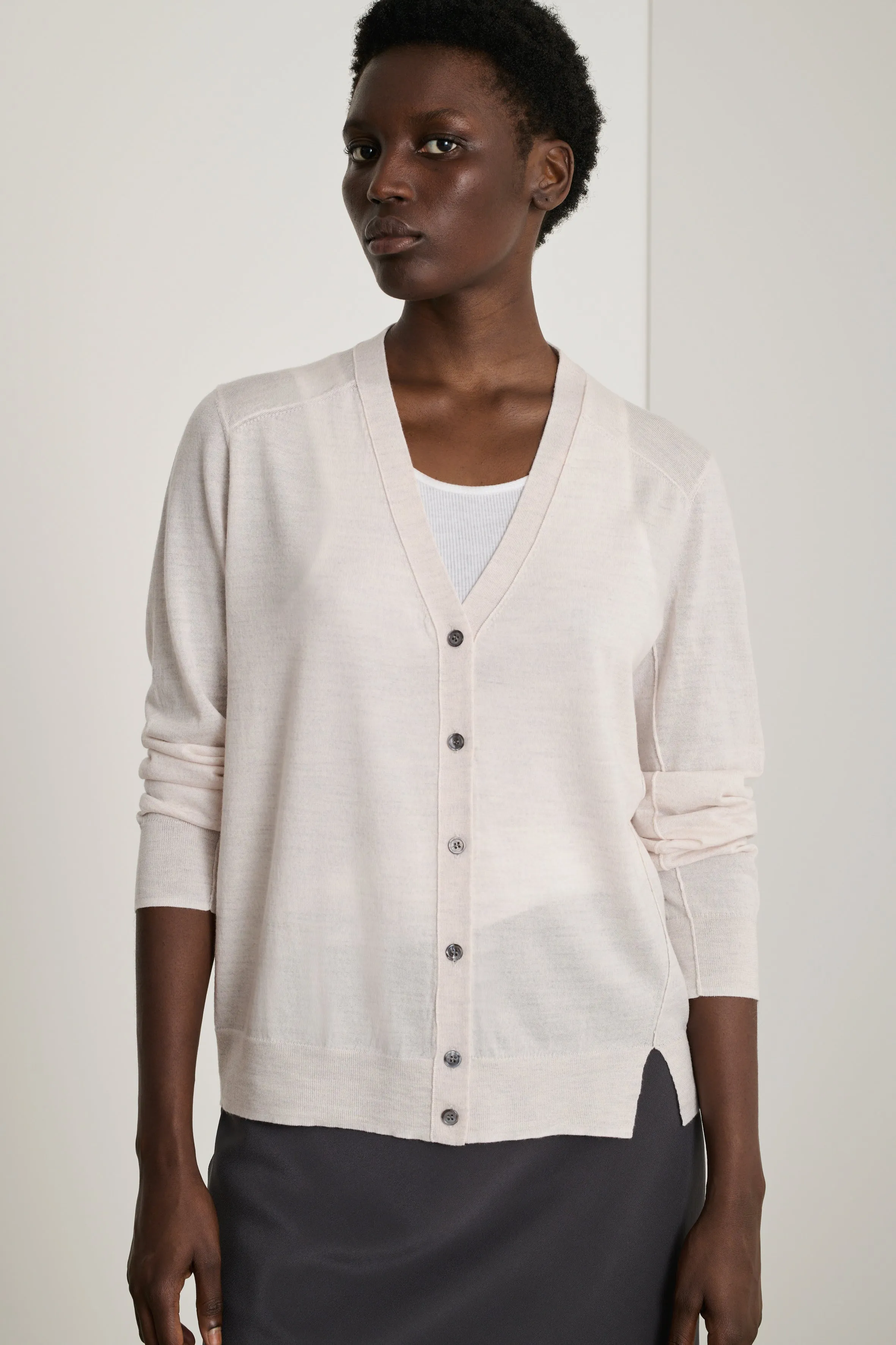 CARDIGAN ALYSSA BLANC CASSÉ sold by soeur