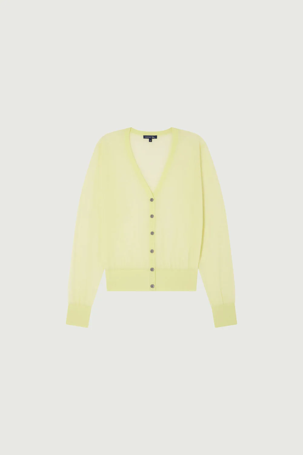 CARDIGAN ETRETAT JAUNE sold by soeur product image thumbnail 4