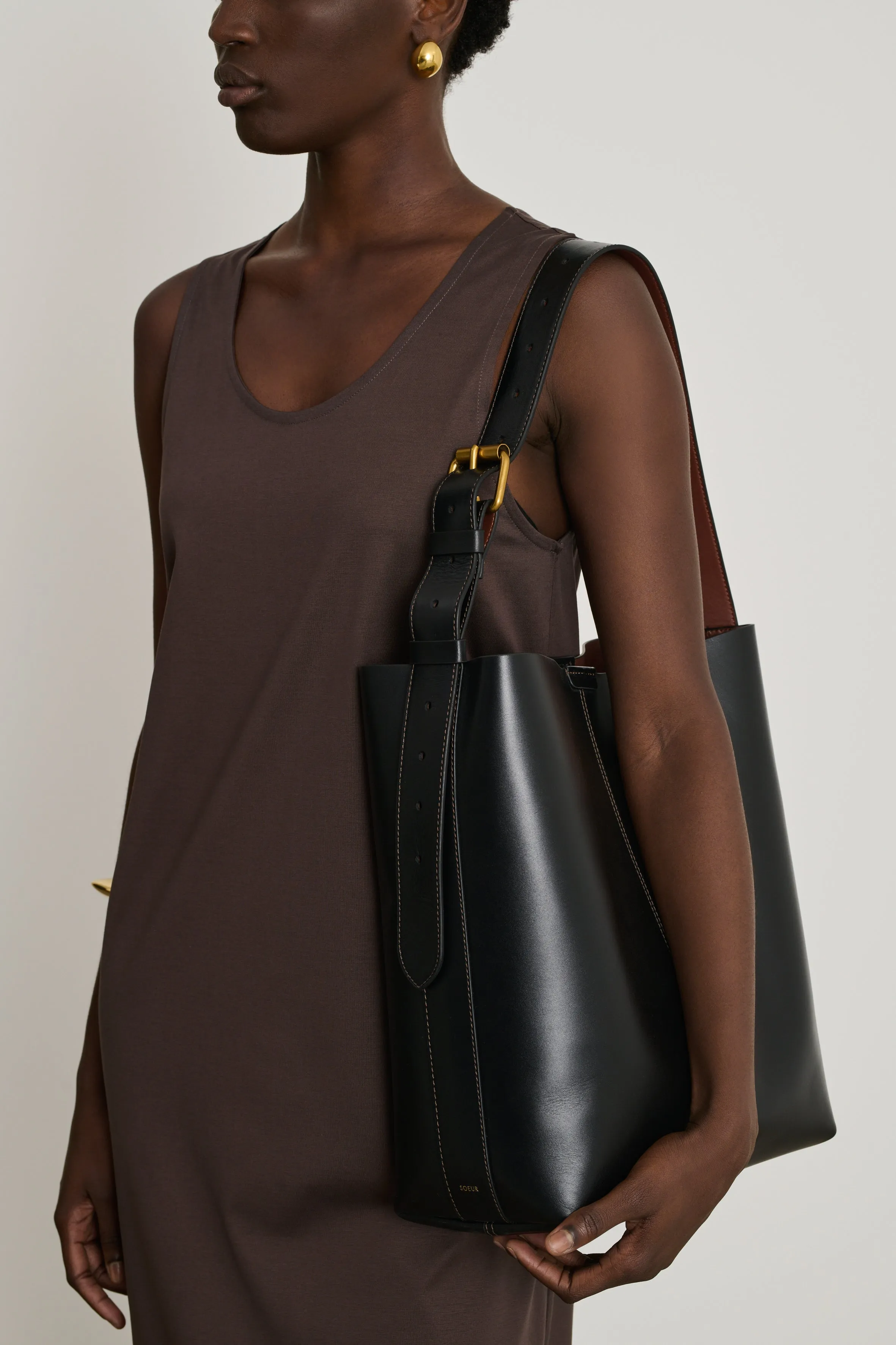 ROBE DELIA MARRON sold by soeur product image thumbnail 2