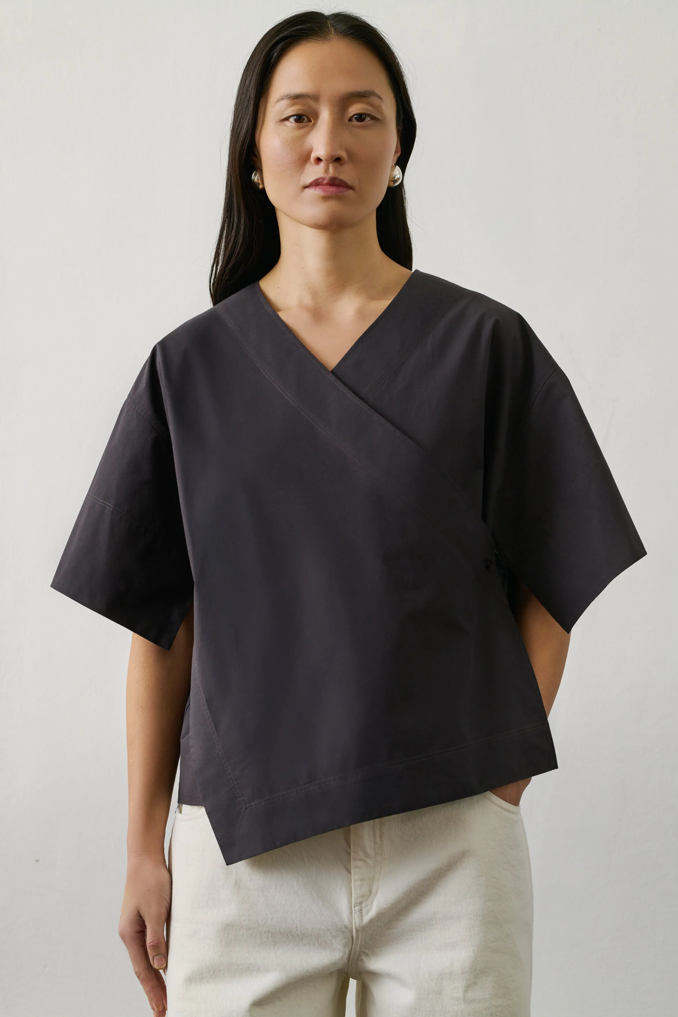 BLOUSE EAGER MARRON sold by soeur