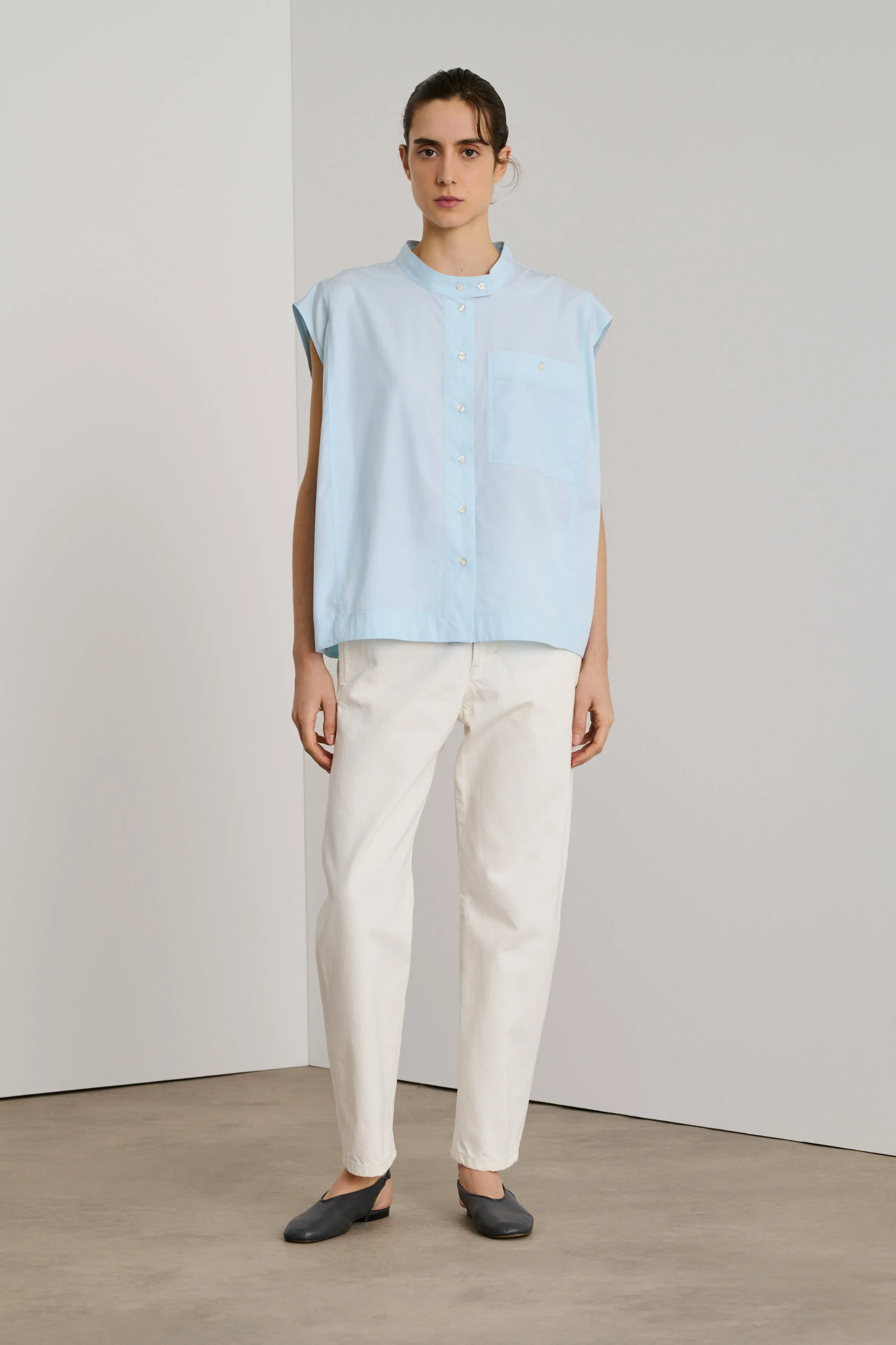 BLOUSE ESTONIE BLEUE sold by soeur product image thumbnail 2