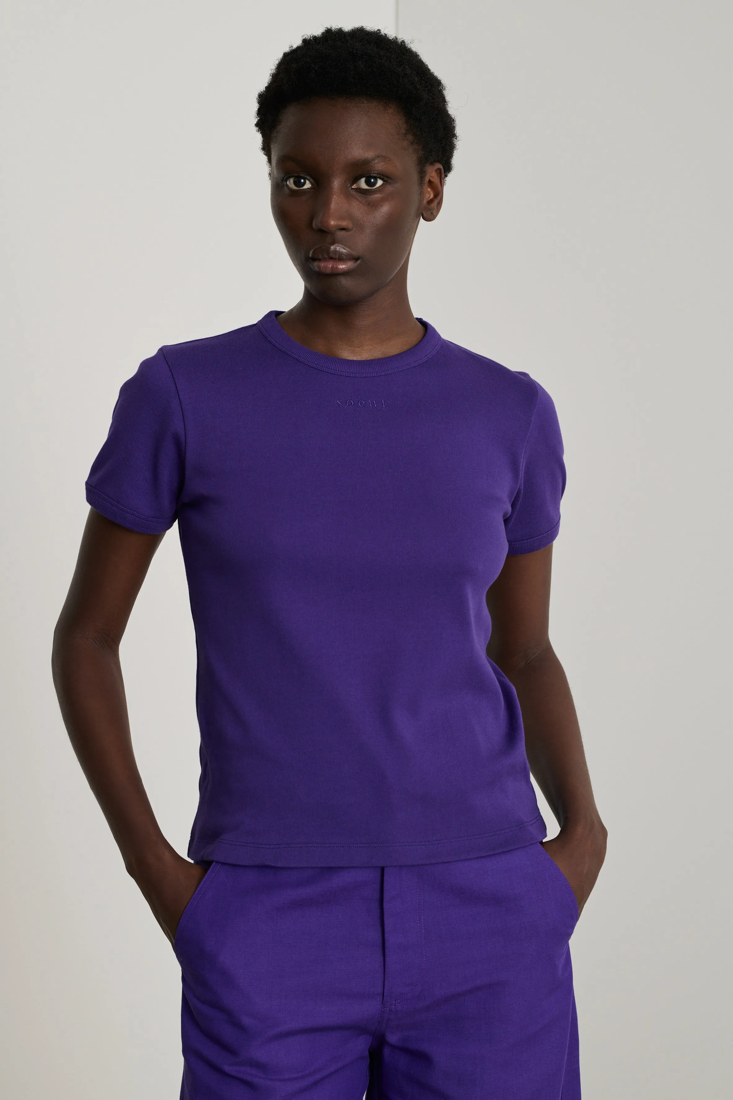 TEE-SHIRT ARISTIDE VIOLET sold by soeur