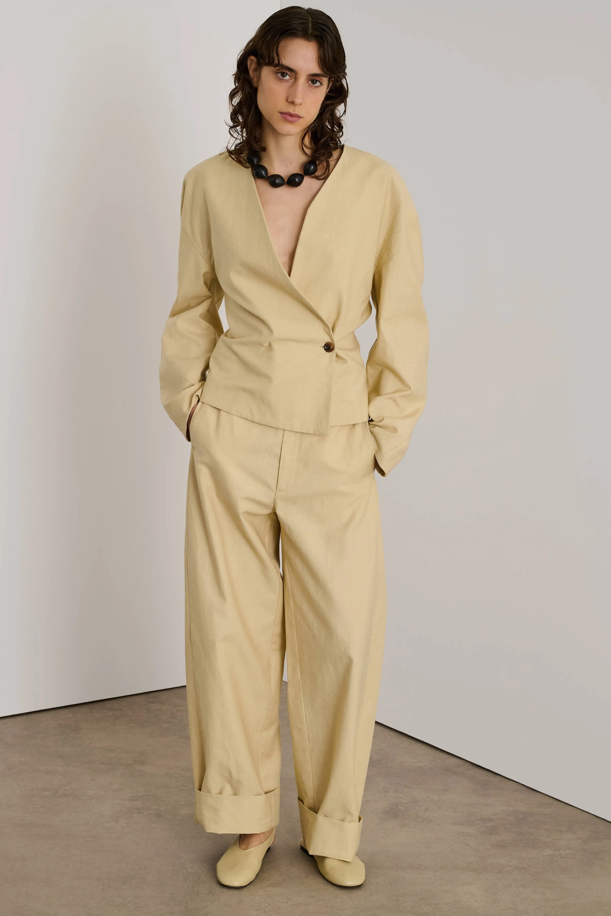 VESTE DILLY ÉCRUE sold by soeur