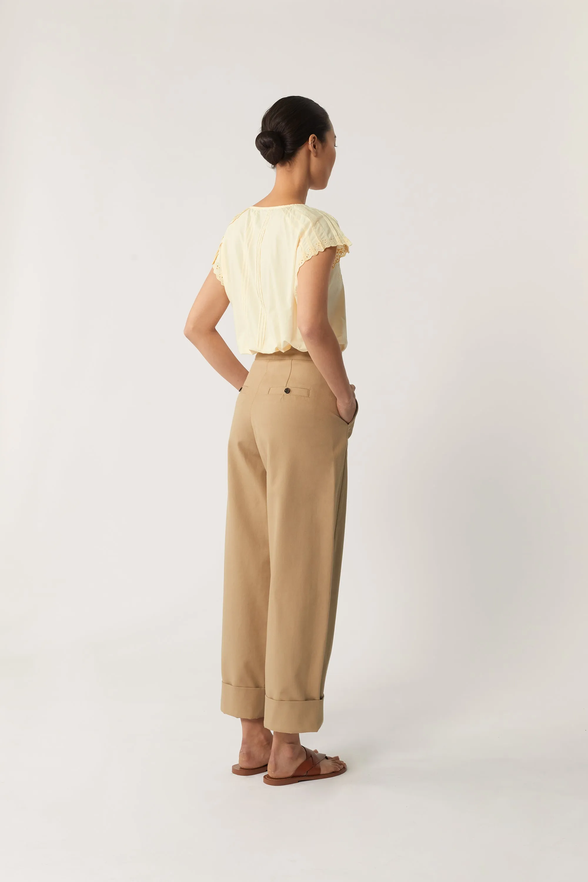 BLOUSE POMMETTE JAUNE sold by soeur product image thumbnail 2