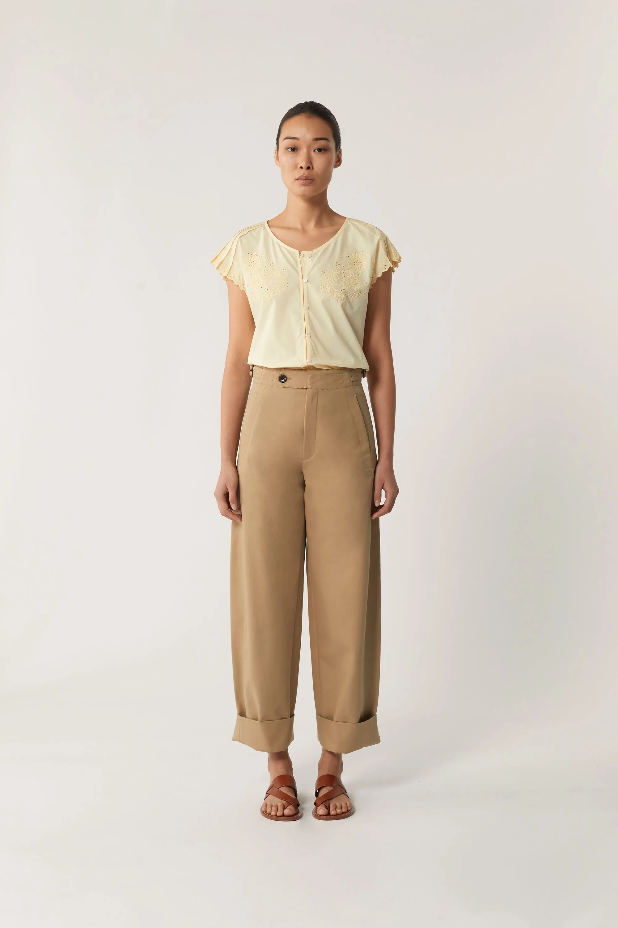 BLOUSE POMMETTE JAUNE sold by soeur product image thumbnail 3