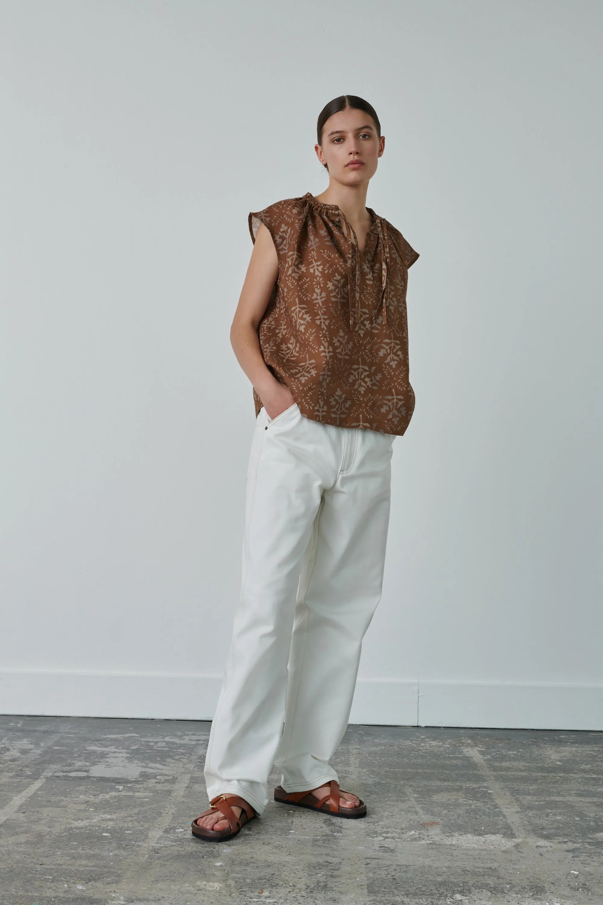 CHEMISE TANGER MARRON sold by soeur product image thumbnail 4