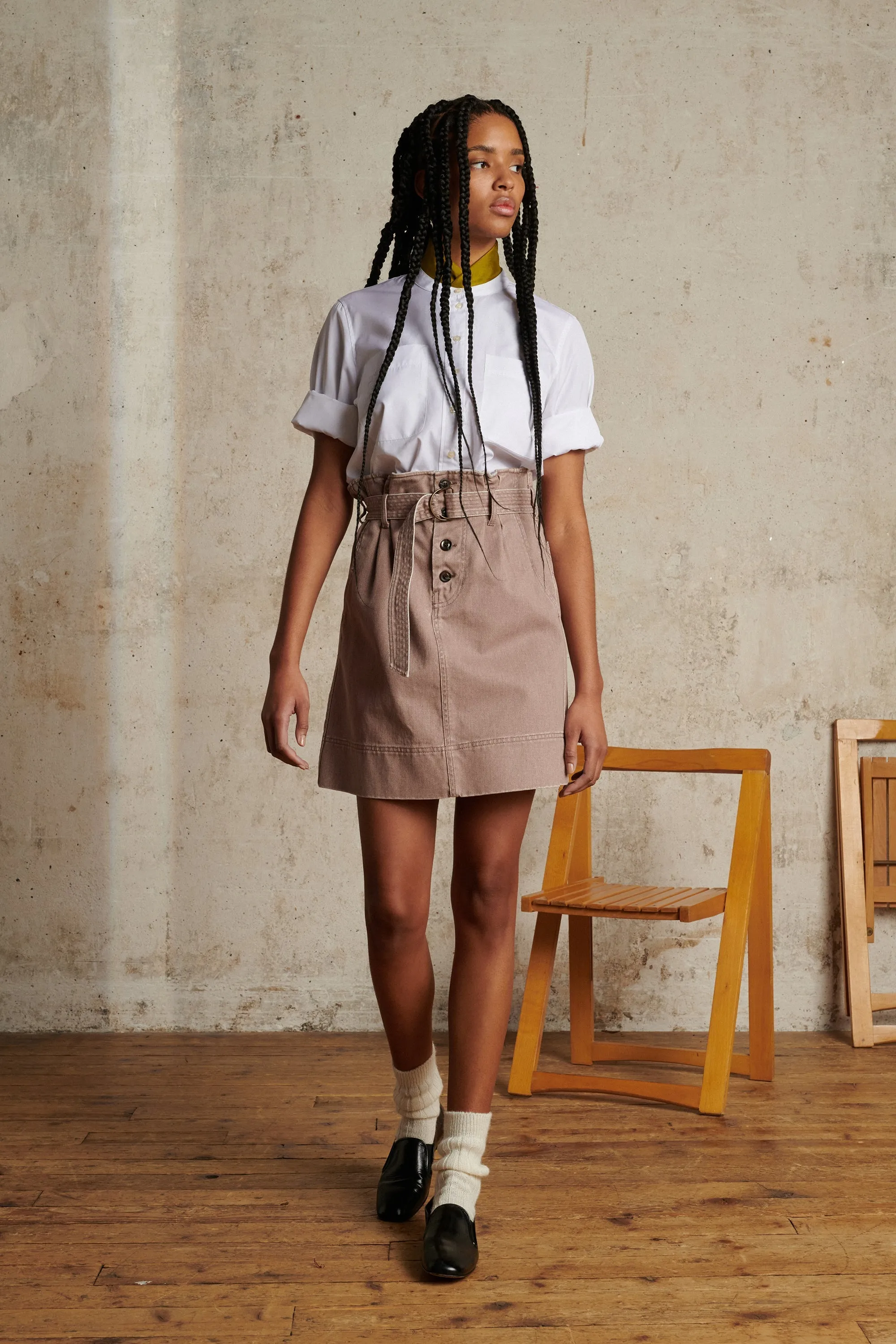 JUPE MUGUET VIOLETTE sold by soeur