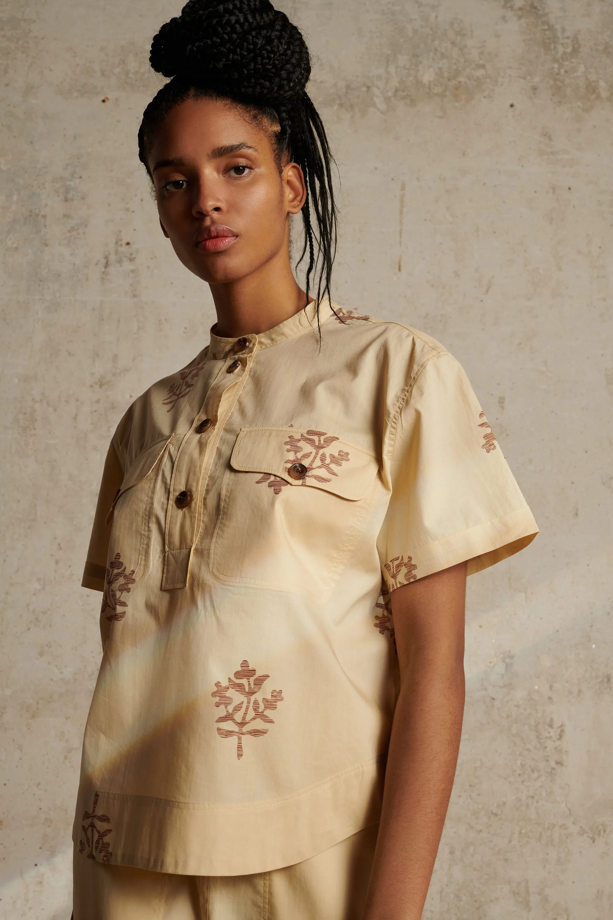 CHEMISE TAHITI ECRUE sold by soeur