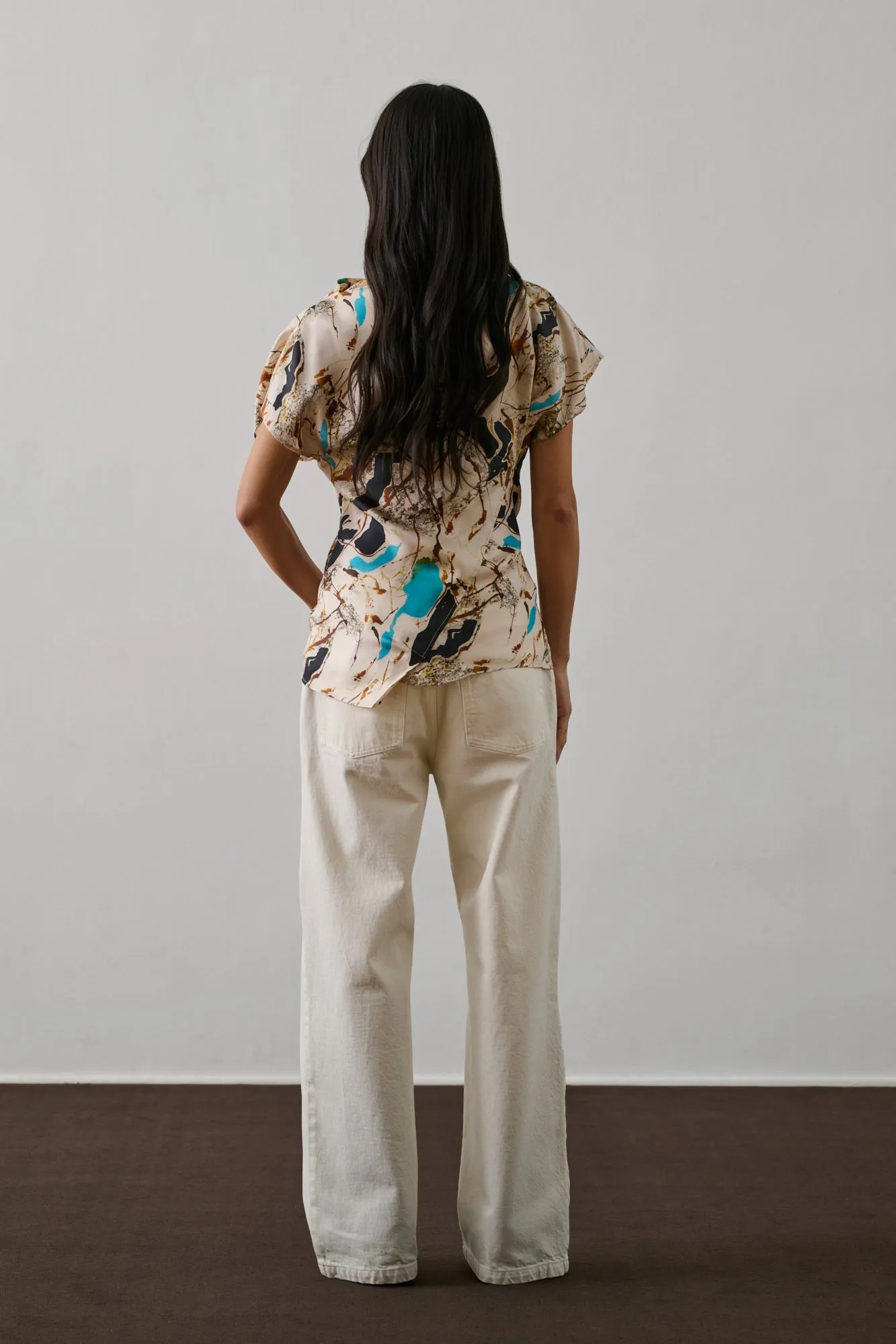 BLOUSE FEDORA BLEUE sold by soeur product image thumbnail 4