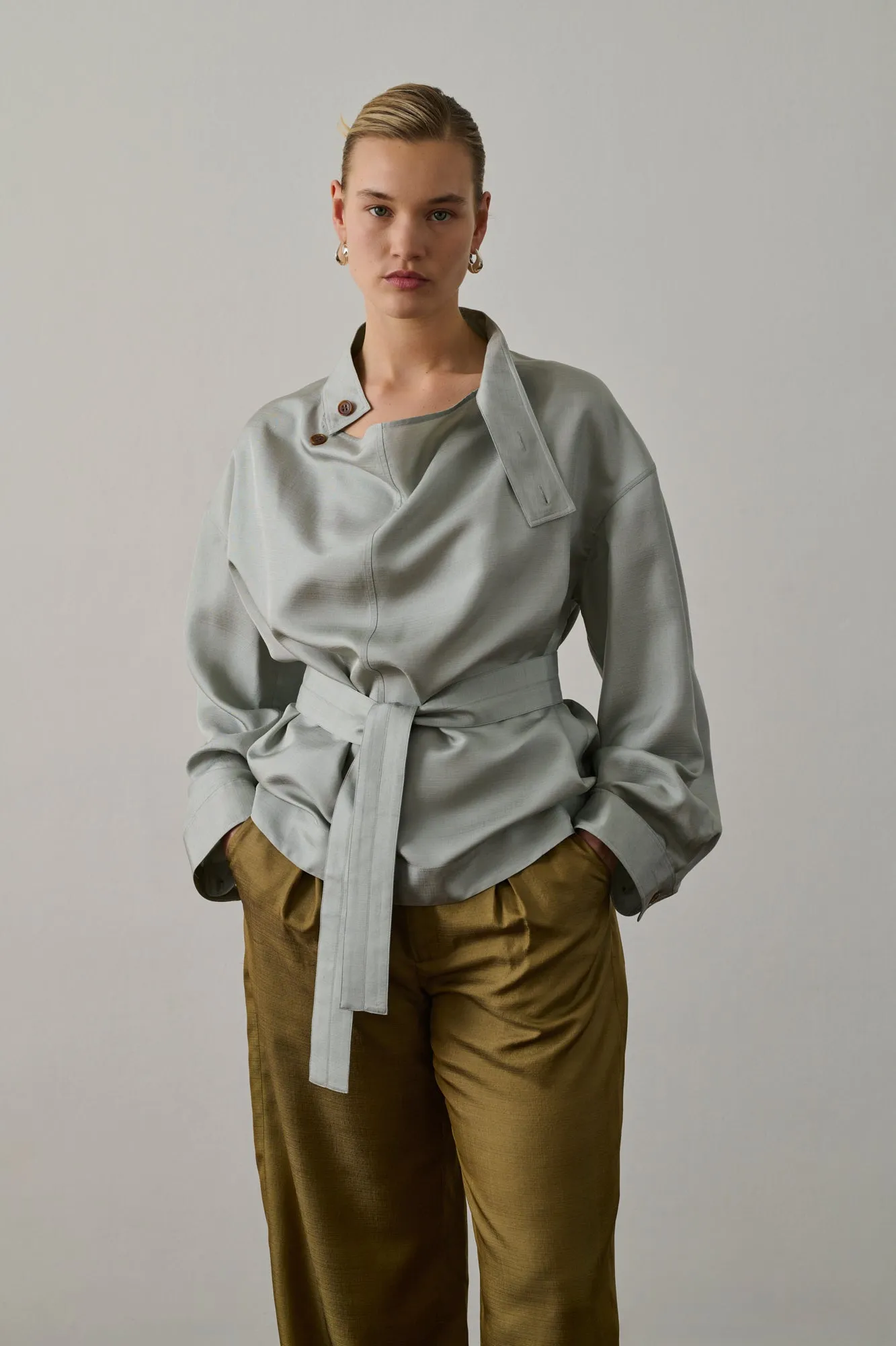 CHEMISE FELICITE BLEUE sold by soeur product image thumbnail 5