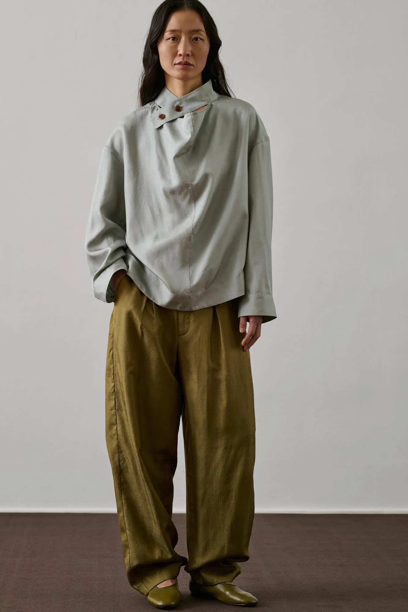 CHEMISE FELICITE BLEUE sold by soeur product image thumbnail 3