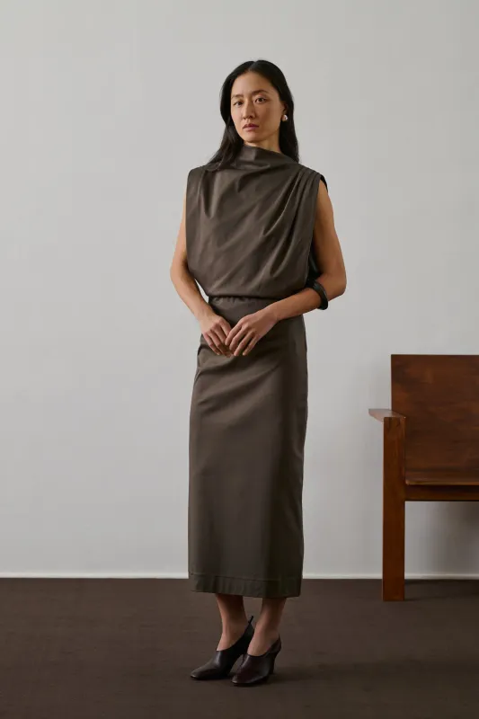 ROBE GEMMA MARRON sold by soeur