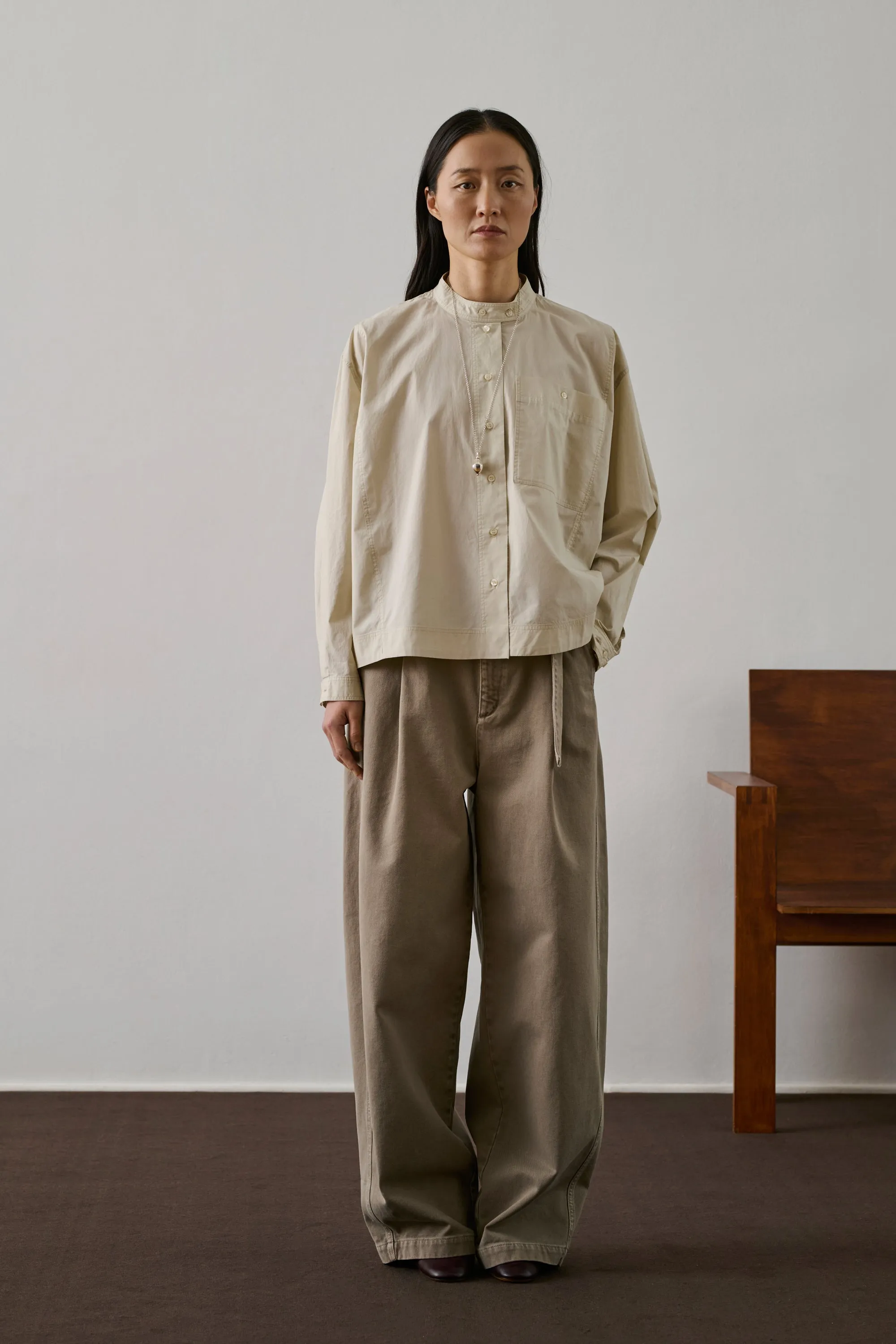 CHEMISE CHYPRE ÉCRUE sold by soeur