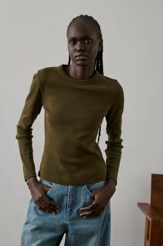 TEE-SHIRT FLAVIE KAKI sold by soeur