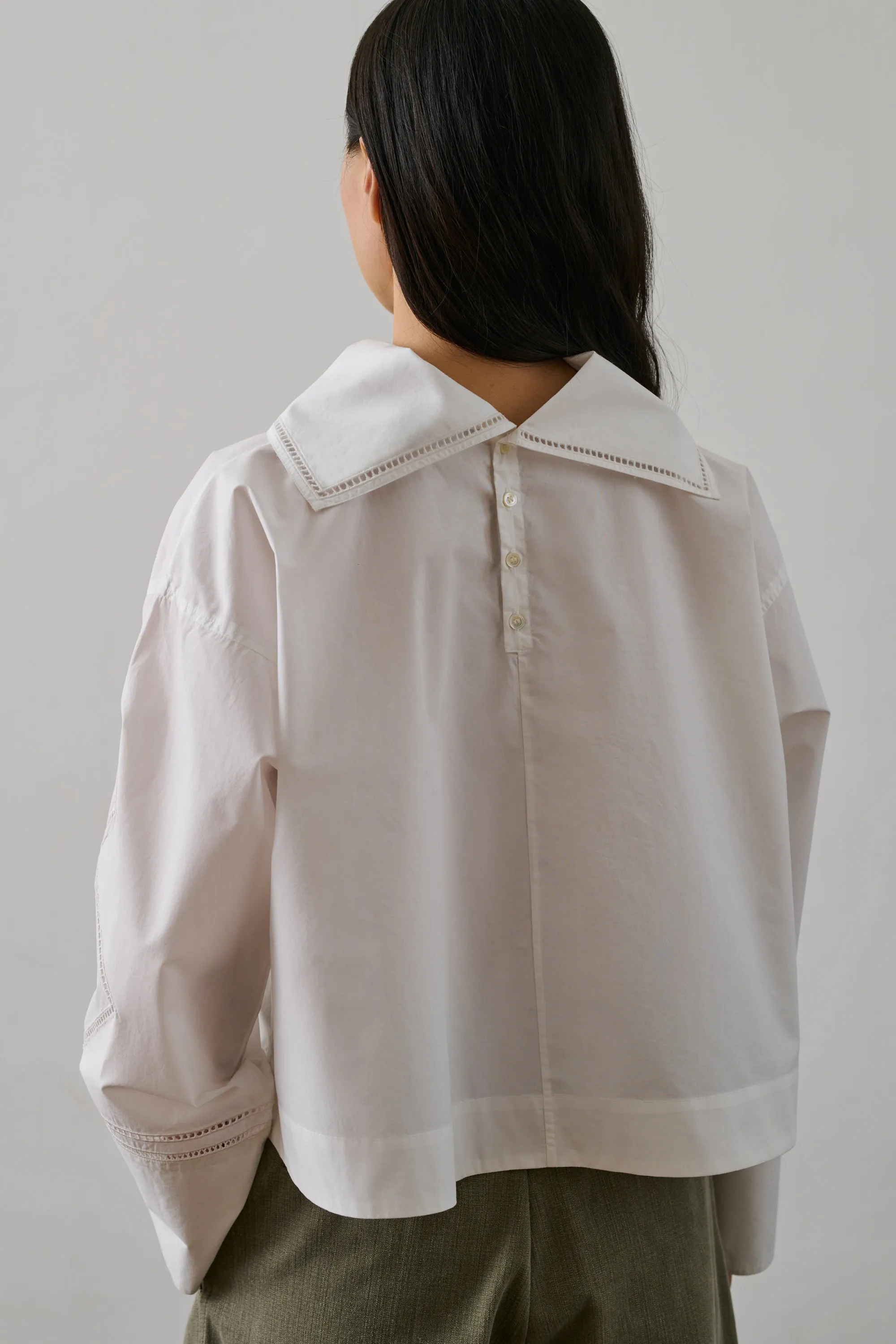 CHEMISE GUILLEMETTE BLANCHE sold by soeur product image thumbnail 4