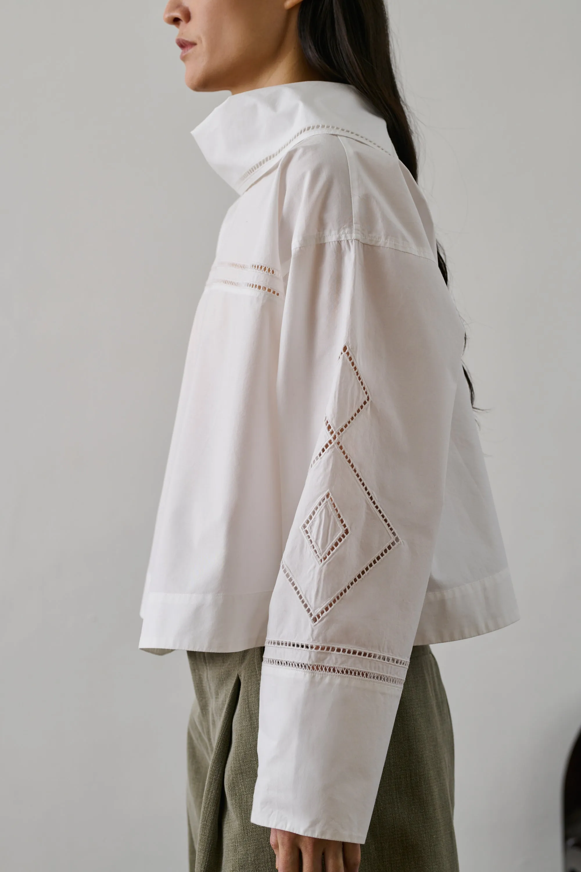 CHEMISE GUILLEMETTE BLANCHE sold by soeur product image thumbnail 5