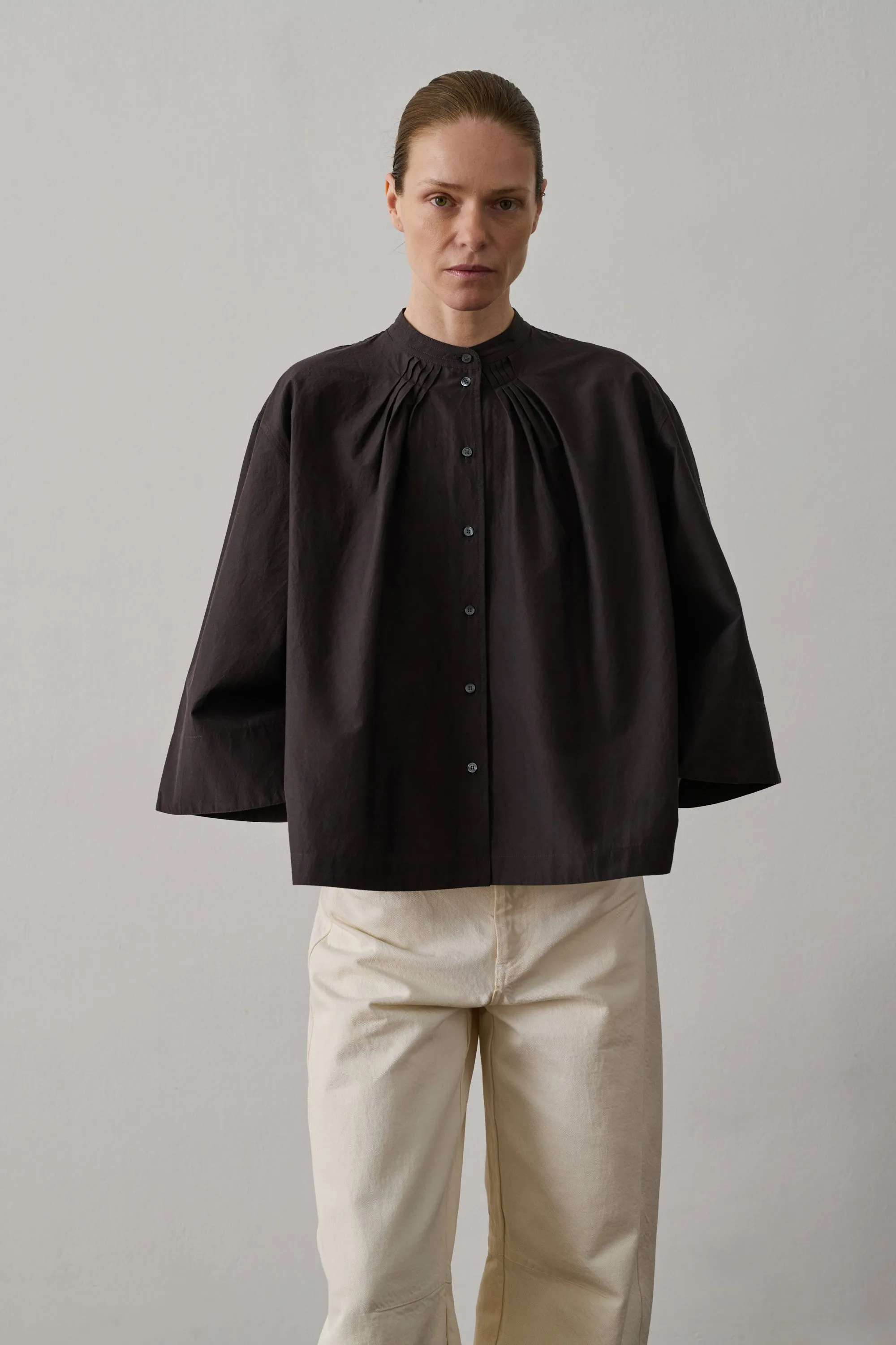 BLOUSE BUCAREST MARRON sold by soeur product image thumbnail 3