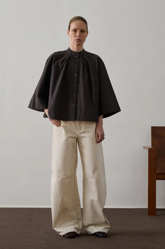 BLOUSE BUCAREST MARRON sold by soeur