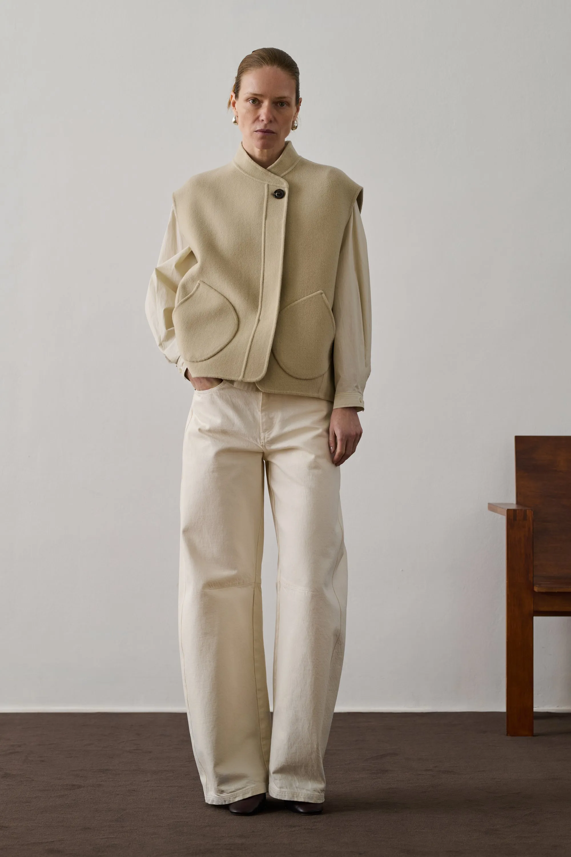 BLOUSON ADELINE ÉCRUE sold by soeur