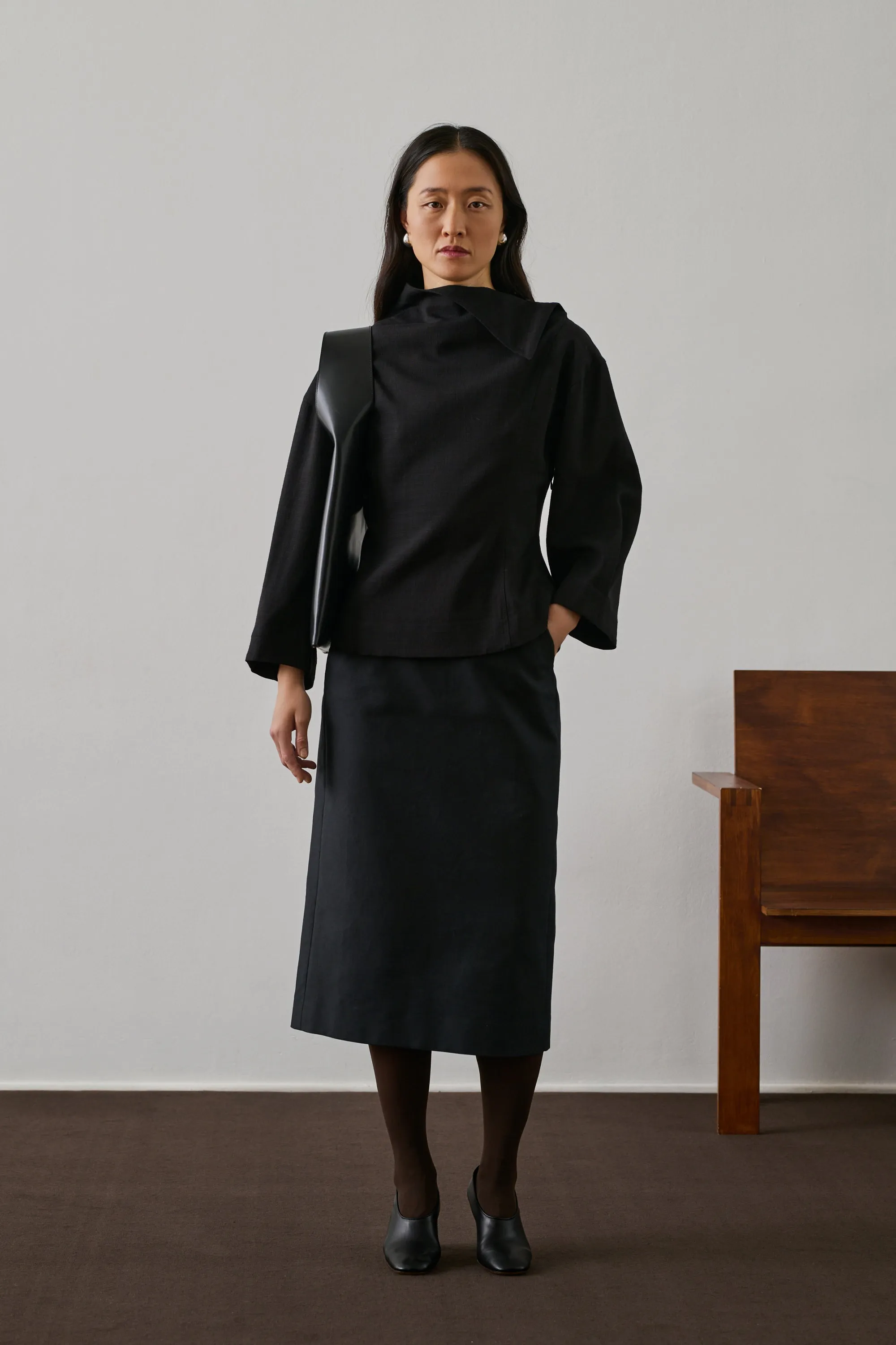 BLOUSE FIGARI NOIRE sold by soeur product image thumbnail 2
