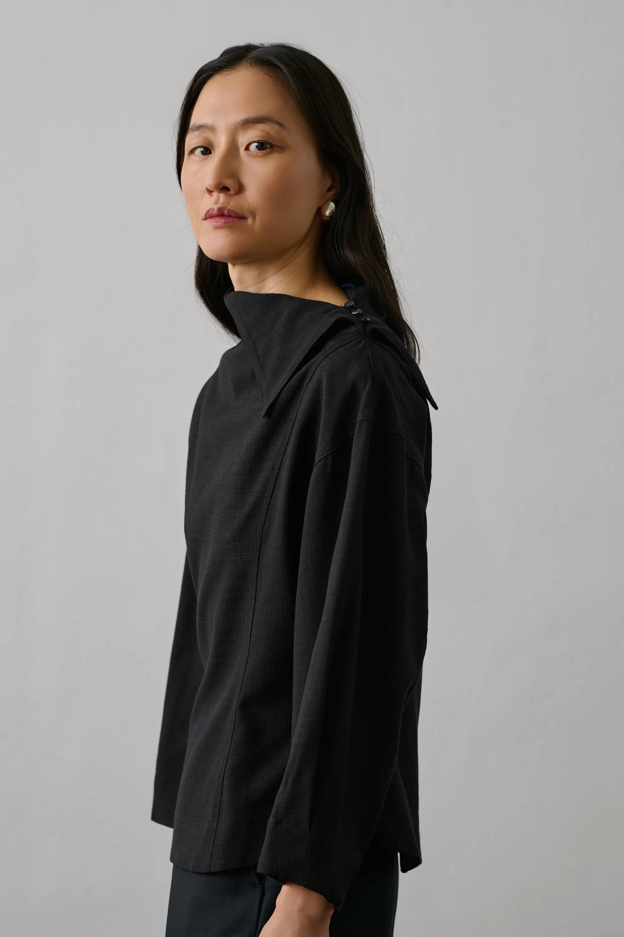 BLOUSE FIGARI NOIRE sold by soeur product image thumbnail 3
