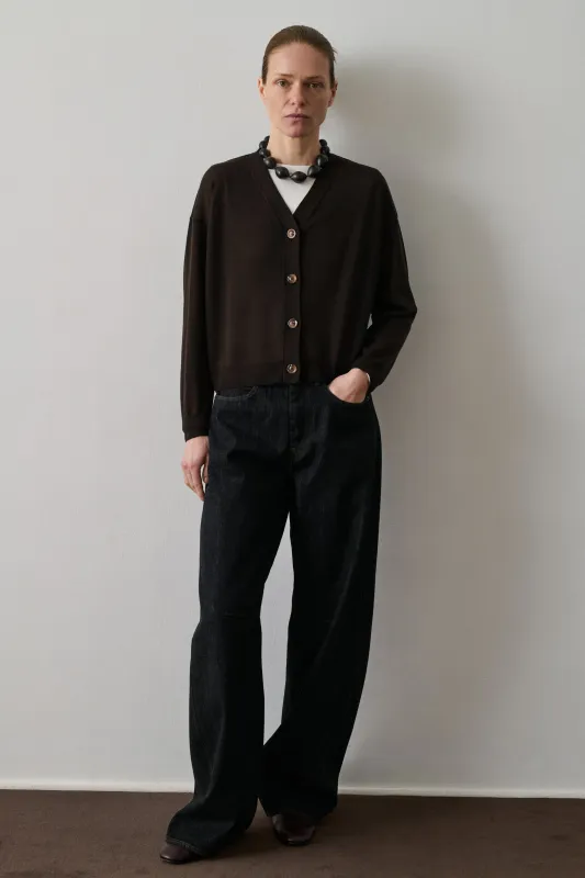 CARDIGAN IDEM MARRON sold by soeur