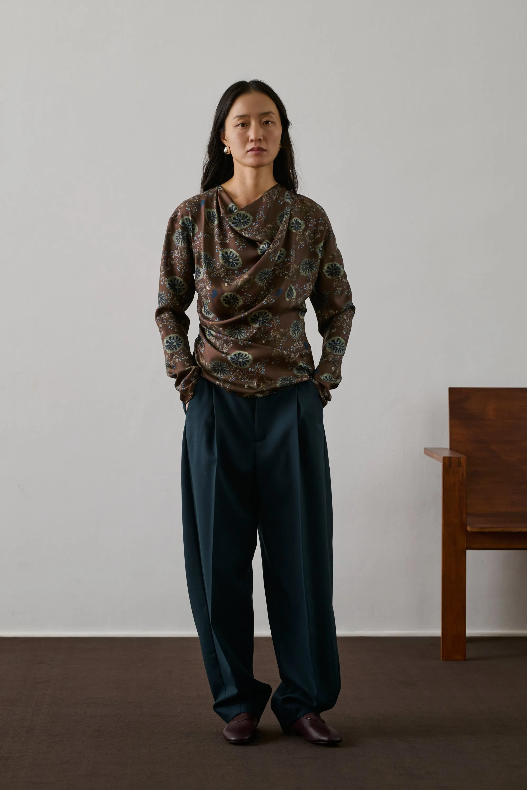 BLOUSE FRESIA VIOLETTE sold by soeur