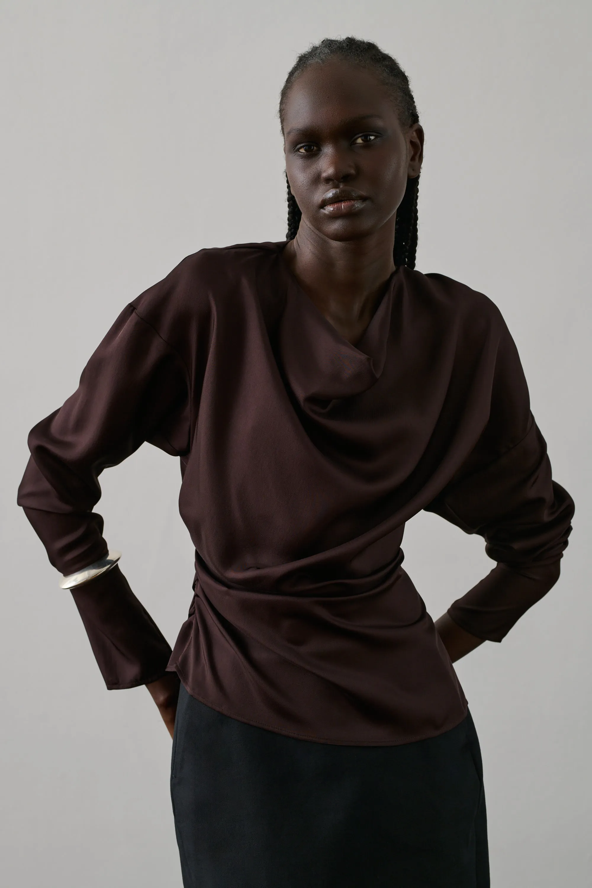 BLOUSE FRESIA VIOLETTE sold by soeur