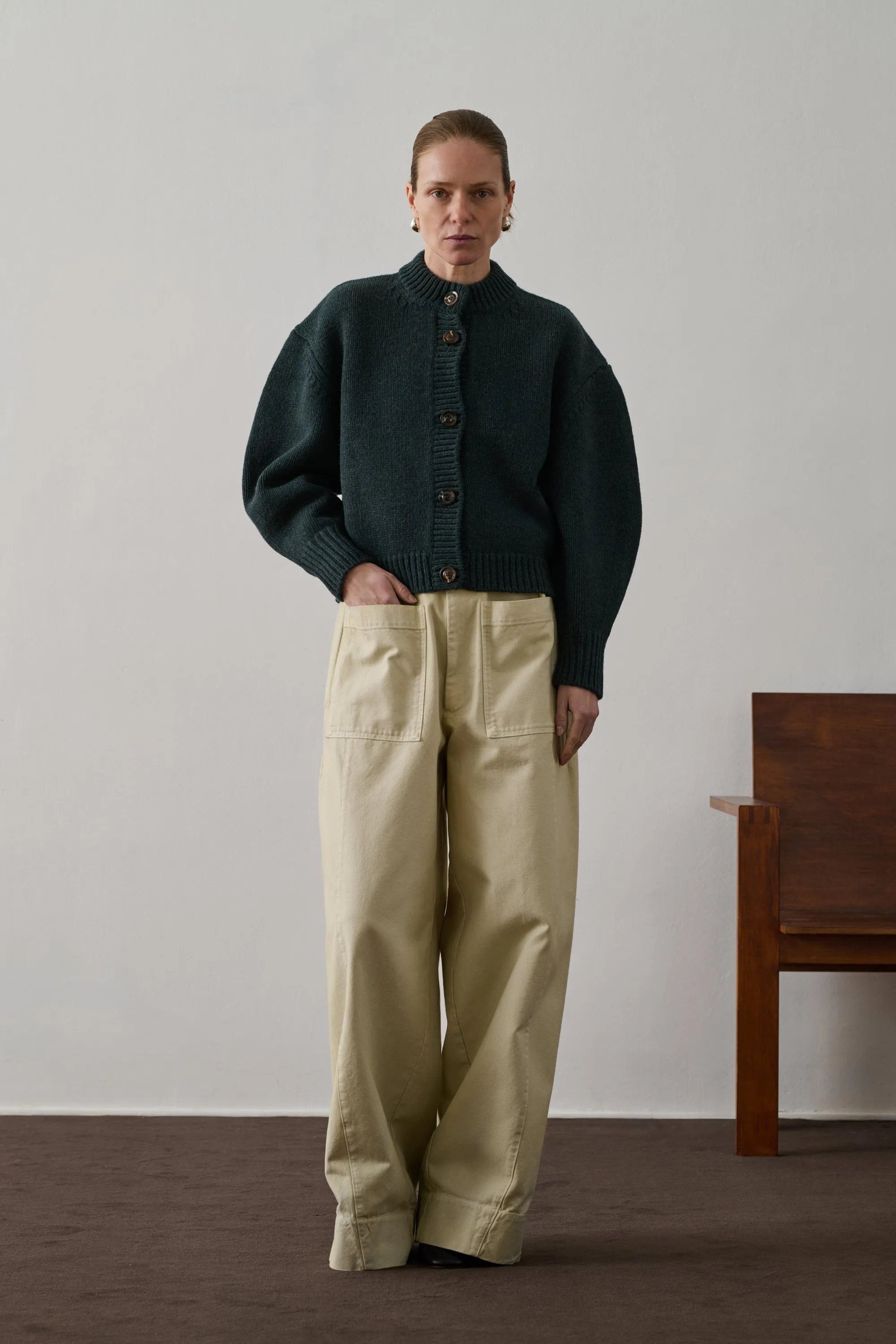 CARDIGAN LEONARD VERT sold by soeur