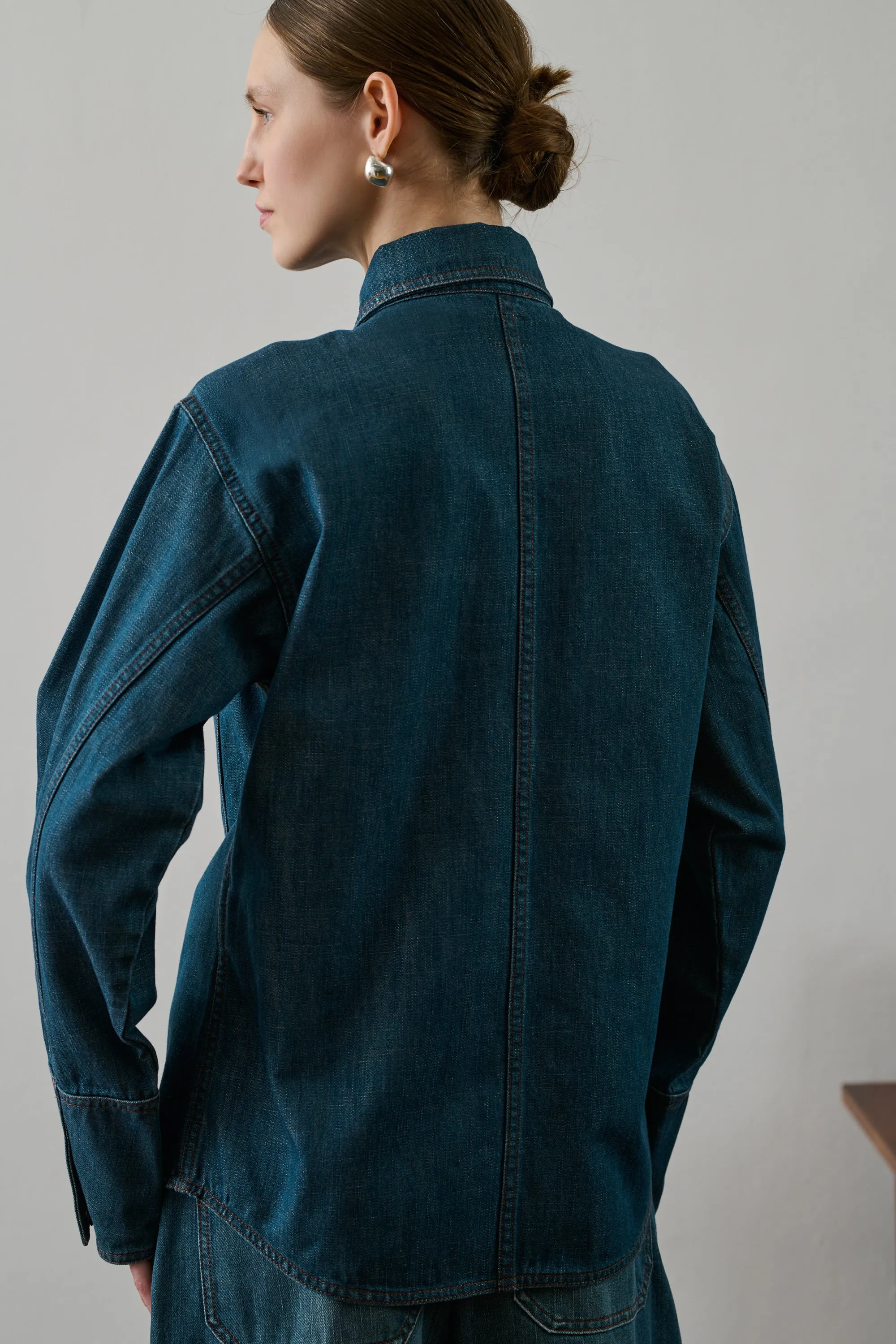 CHEMISE GARANCE BLEUE sold by soeur product image thumbnail 3