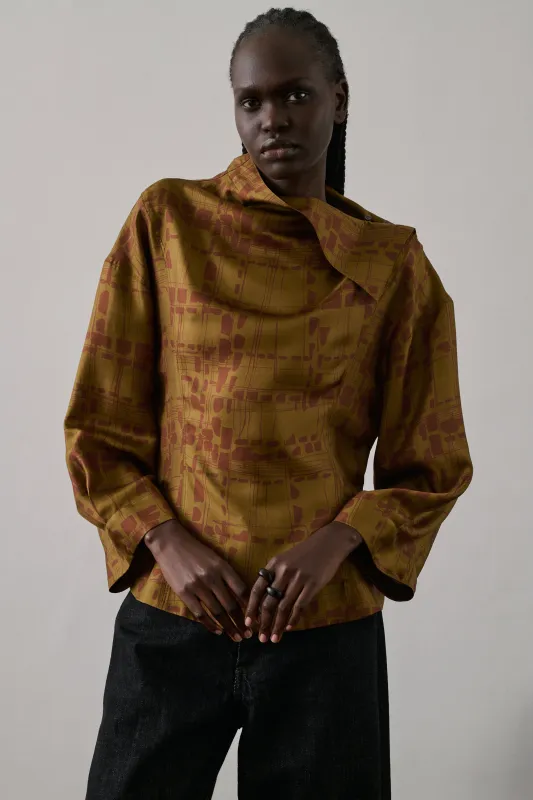 BLOUSE FIGARI BRONZE sold by soeur