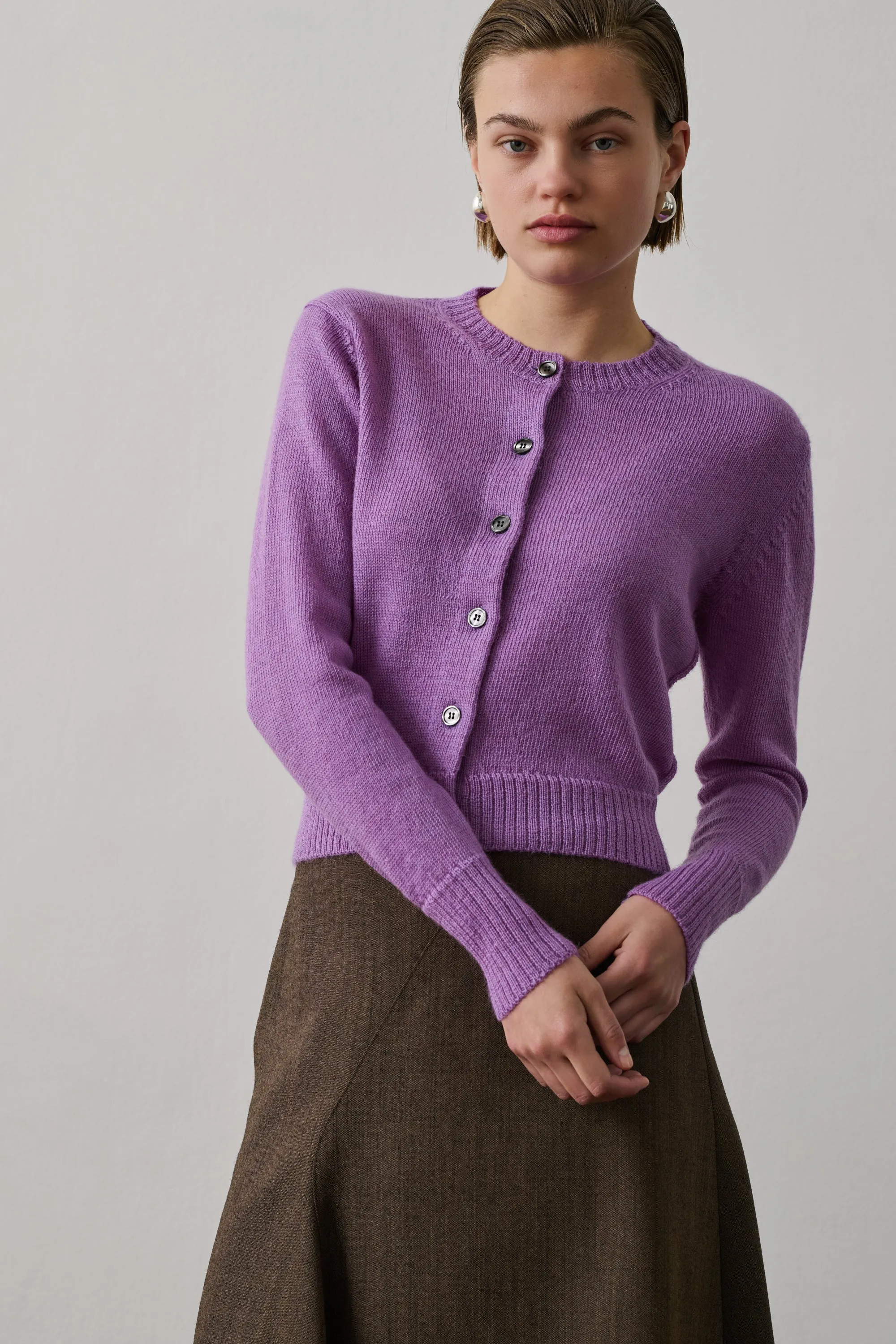 CARDIGAN GRIFFITH VIOLET sold by soeur product image thumbnail 3
