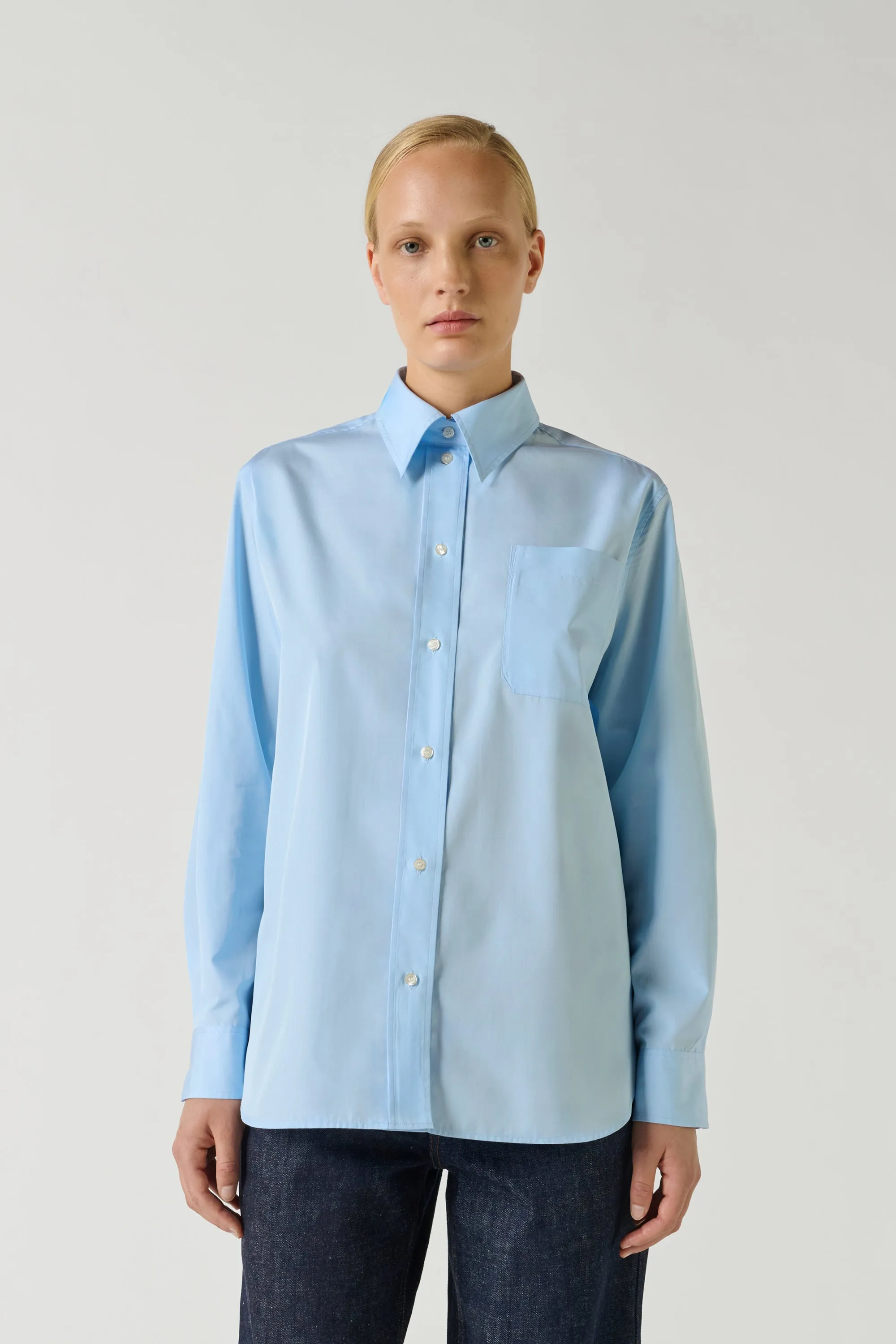CHEMISE SAPHIR BLEUE sold by soeur